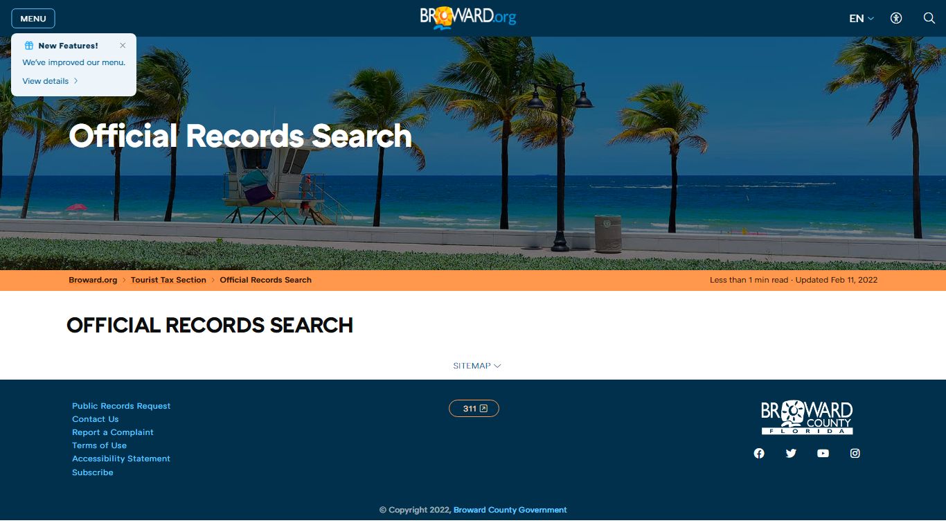 Records Official Records Search - Broward County